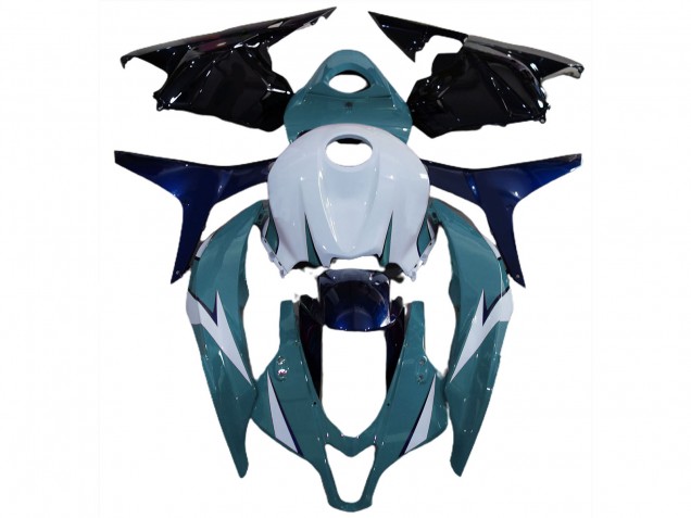 Glänzend Hellblau & Blau 2009-2012 CBR600RR Motorrad Verkleidung