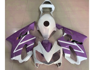 Glänzend Weiß & Lila 2001-2003 CBR600 F4i Motorrad Verkleidung
