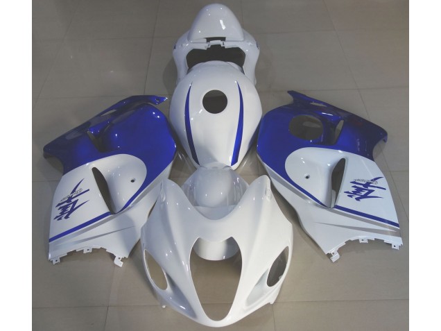 Glänzend Weiß & Tiefblau 1997-2007 GSXR 1300 Motorrad Verkleidung