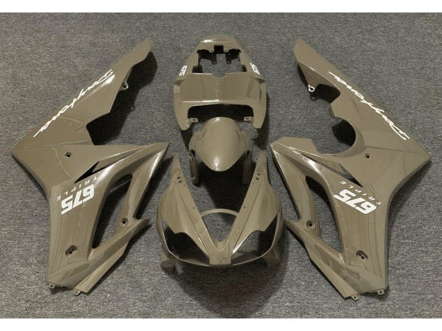 Glänzend Wüstenbraun 2006-2008 Daytona 675 Motorrad Verkleidung
