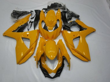 Glänzendes Gelb 2009-2016 GSXR 1000 Motorrad Verkleidung