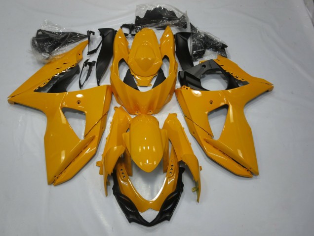 Glänzendes Gelb 2009-2016 GSXR 1000 Motorrad Verkleidung