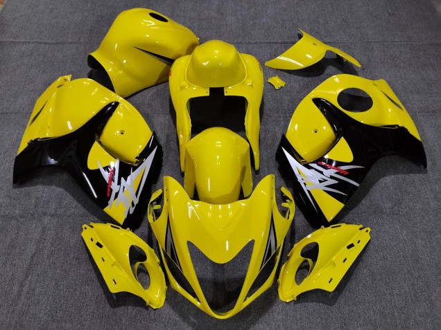 Glänzendes Gelb Mit Schwarzem Stil 2008-2020 GSXR 1300 Motorrad Verkleidung Glänzendes Gelb Mit Schwarzem Stil 2008-2020 GSXR 1300 Motorrad Verkleidung