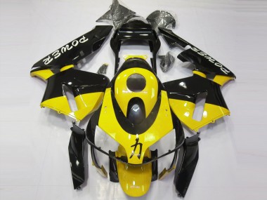 Glänzendes Gelb Power 2003-2004 CBR600RR Motorrad Verkleidung