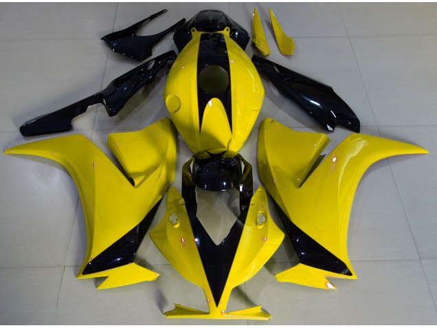 Glänzendes Gelb & Schwarz 2012-2016 CBR1000RR Motorrad Verkleidung