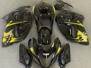 Glänzendes Schwarz & Gelb 2008-2020 GSXR 1300 Motorrad Verkleidung