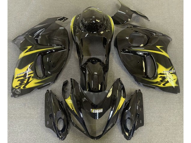 Glänzendes Schwarz & Gelb 2008-2020 GSXR 1300 Motorrad Verkleidung