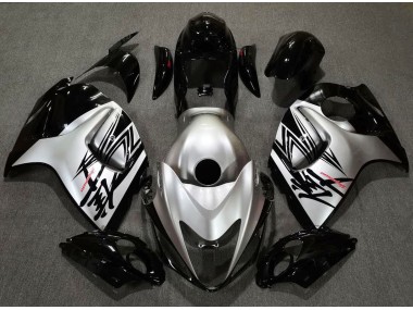 Glänzendes Schwarz & Silberdesign 2008-2020 GSXR 1300 Motorrad Verkleidung