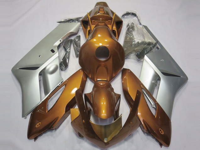 Glanzorange & Silber 2004-2005 CBR1000RR Motorrad Verkleidung