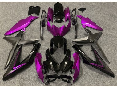 Glanzrosa & Grün R 2008-2010 GSXR 600-750 Motorrad Verkleidung