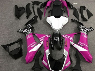 Glanzrosa Logo-Stil 2015-2019 R1 Motorrad Verkleidung
