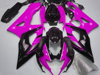 Glanzrosa & Schwarz 2005-2006 GSXR 1000 Motorrad Verkleidung