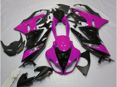 Glanzrosa & Schwarz 2009-2012 ZX6R Motorrad Verkleidung