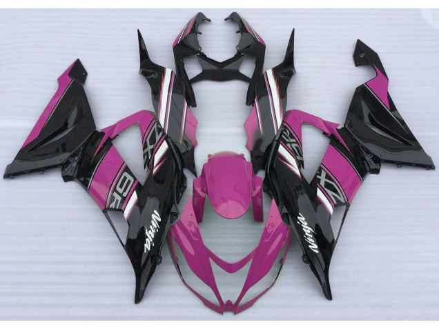 Glanzrosa & Schwarz 2013-2018 ZX6R Motorrad Verkleidung