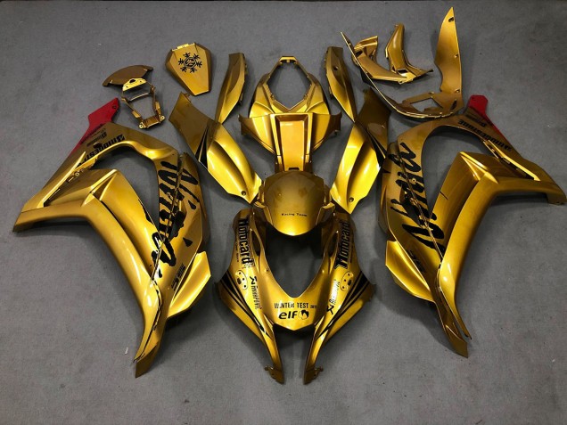 Gold 2016-2019 ZX10R Motorrad Verkleidung