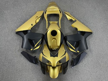 Gold & Matt Schwarz 2003-2004 CBR600RR Motorrad Verkleidung