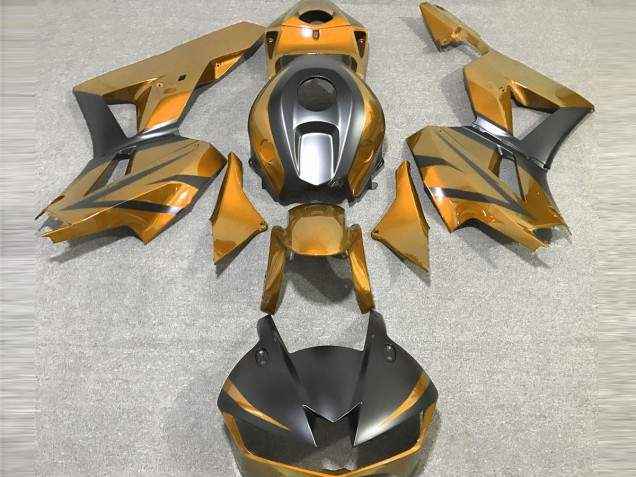 Gold & Matt Schwarz 2013-2023 CBR600RR Motorrad Verkleidung