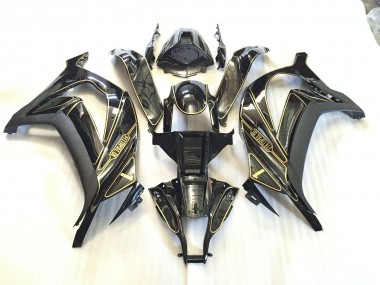 Goldene Zierleiste 2011-2015 ZX10R Motorrad Verkleidung