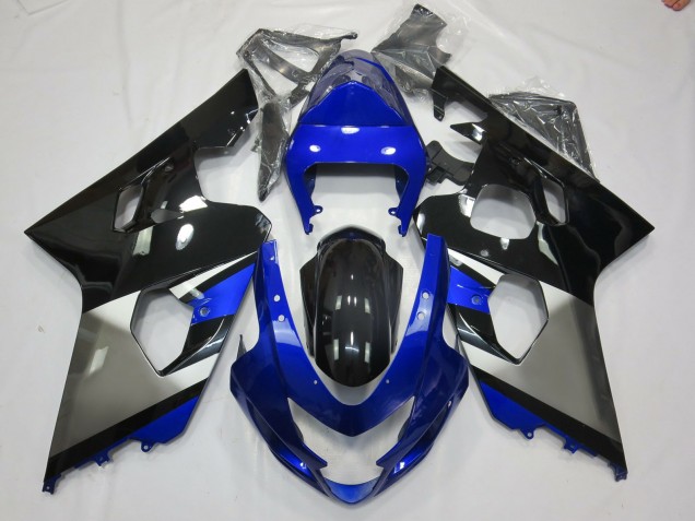 Grau Blau & Schwarz 2004-2005 GSXR 600-750 Motorrad Verkleidung