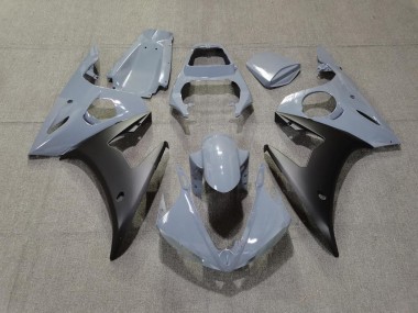 Grau & Matt Schwarz 2003-2004 R6 Motorrad Verkleidung