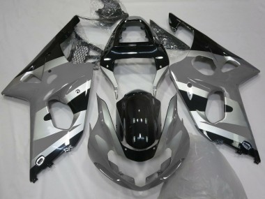 Grau-Silber OEM-Stil 2000-2002 GSXR 1000 Motorrad Verkleidung