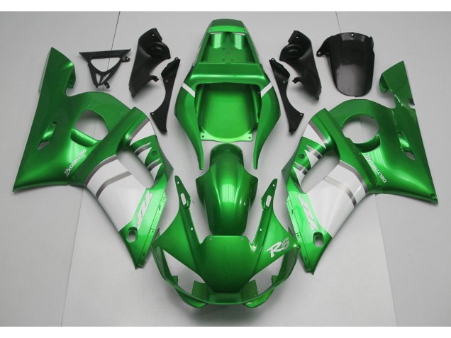 Grün-Weiß 1998-2002 R6 Motorrad Verkleidung