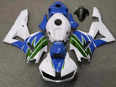 Grün & Blau Glänzend 2013-2023 CBR600RR Motorrad Verkleidung