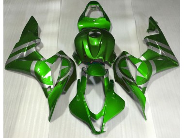 Grün Captain America 2007-2008 CBR600RR Motorrad Verkleidung