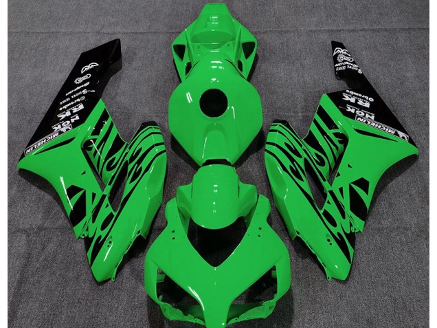 Grün Glänzend Flame 2004-2005 CBR1000RR Motorrad Verkleidung