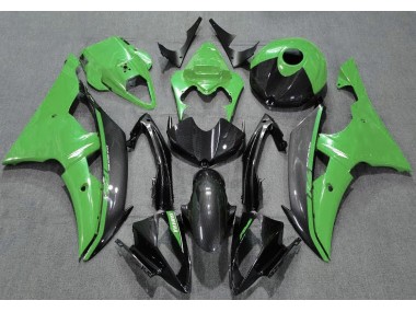 Grün Glänzend & Kohlefaser 2008-2016 R6 Motorrad Verkleidung