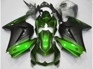 Grün & Matt Schwarz 2008-2012 Ninja 250 Motorrad Verkleidung