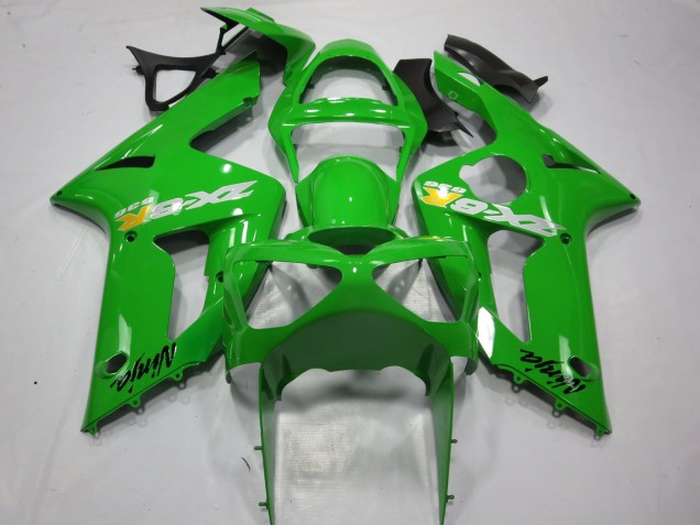 Grün OEM-Stil 2003-2004 ZX6R Motorrad Verkleidung