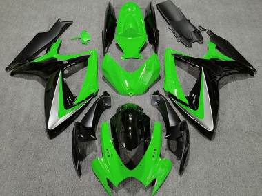 Grün OEM-Stil 2006-2007 GSXR 600-750 Motorrad Verkleidung