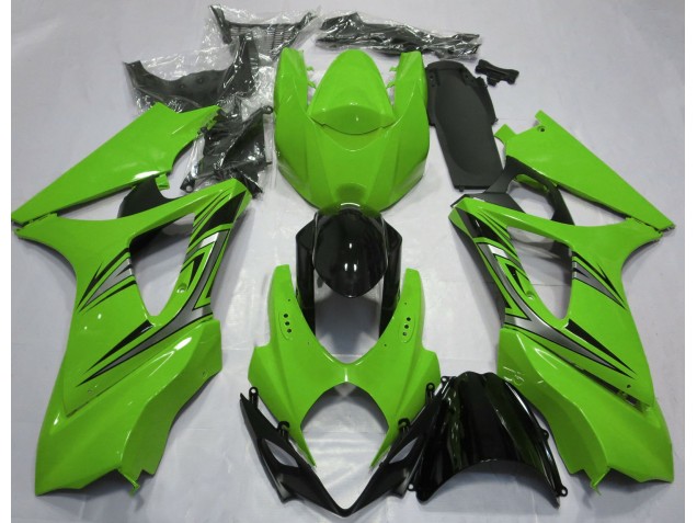 Grün OEM-Stil 2007-2008 GSXR 1000 Motorrad Verkleidung Grün OEM-Stil 2007-2008 GSXR 1000 Motorrad Verkleidung