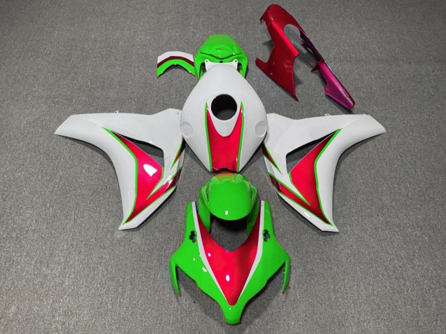 Grün & Rot Glänzend 2008-2011 CBR1000RR Motorrad Verkleidung