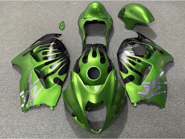 Grün & Schwarz 1997-2007 GSXR 1300 Motorrad Verkleidung