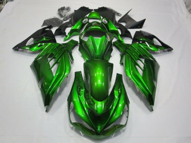 Grün Schwarz 2012-2021 ZX14R Motorrad Verkleidung