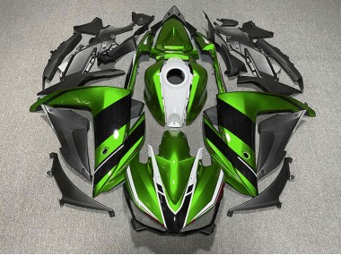 Grün Schwarz & Weiß 2015-2018 R3 Motorrad Verkleidung