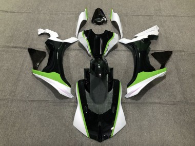 Grün Schwarz & Weiß 2015-2019 R1 Motorrad Verkleidung