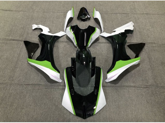 Grün Schwarz & Weiß 2015-2019 R1 Motorrad Verkleidung