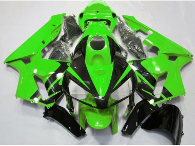 Grün-Schwarz-Design 2005-2006 CBR600RR Motorrad Verkleidung