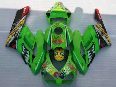 Grüner Hai 2004-2005 CBR1000RR Motorrad Verkleidung