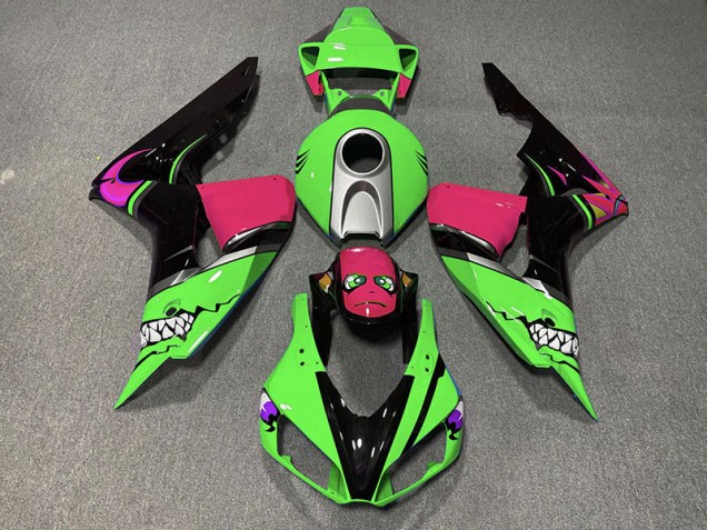 Grüner Hai 2006-2007 CBR1000RR Motorrad Verkleidung Grüner Hai 2006-2007 CBR1000RR Motorrad Verkleidung