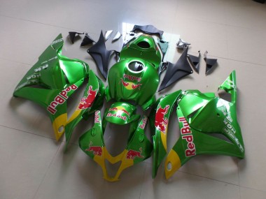 Grünrot Bull 2009-2012 CBR600RR Motorrad Verkleidung