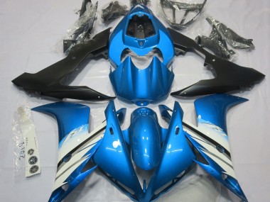 Hellblau & Weiß 2004-2006 R1 Motorrad Verkleidung