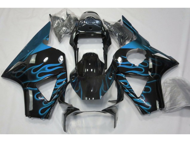 Hellblau Flamme 2002-2003 CBR954RR Motorrad Verkleidung