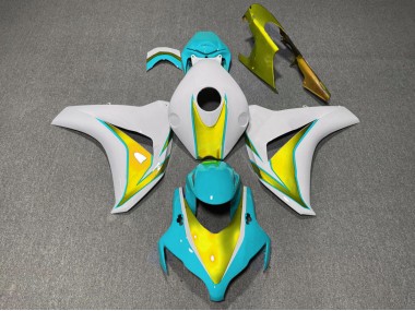 Hellblau & Gold 2008-2011 CBR1000RR Motorrad Verkleidung