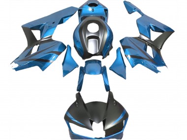 Hellblau & Matt Schwarz 2013-2023 CBR600RR Motorrad Verkleidung