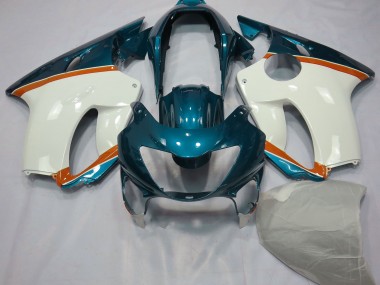 Hellblau & Orange 1999-2000 CBR600 F4 Motorrad Verkleidung
