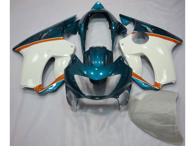 Hellblau & Orange 1999-2000 CBR600 F4 Motorrad Verkleidung